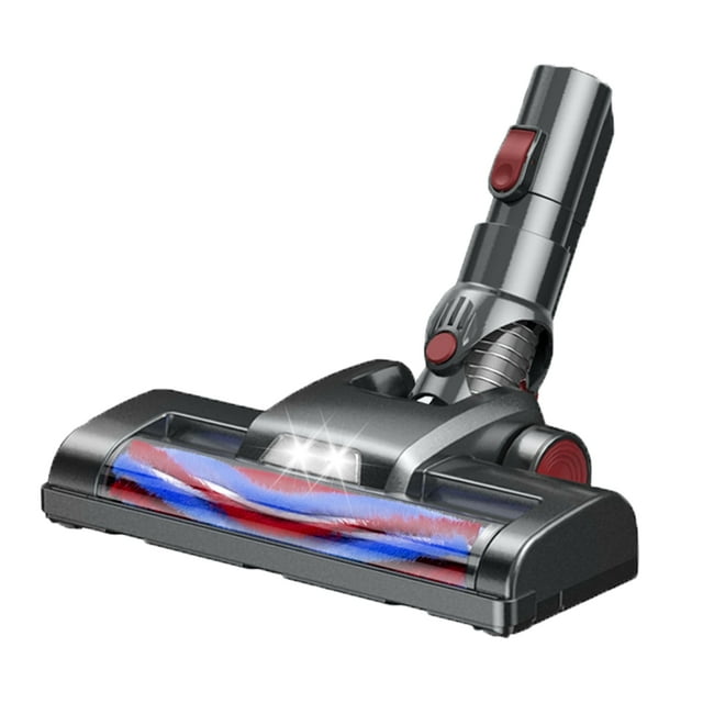 Roller Head Floor Attachment Compatible Cordless Vacuum Cleaners with Front Lights