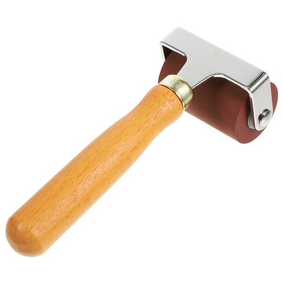 Roller Other Art Supplies Wallpaper Tool Brown Stainless Steel Wood 16.00X5.00X3.20CM