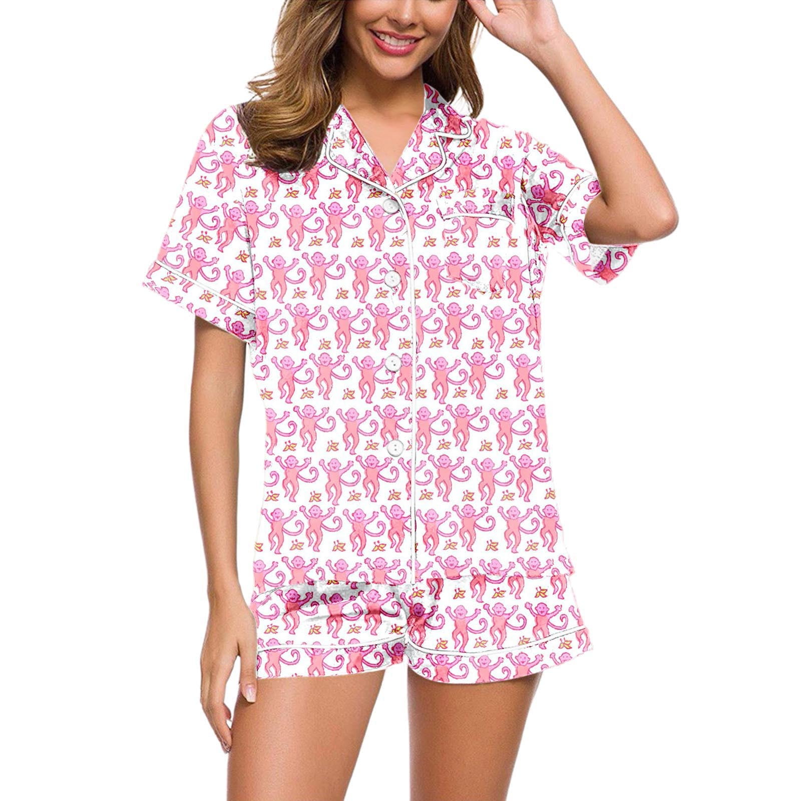Roller Rabbit Pajama Sets For Women 2 Piece PJ Sets Cute