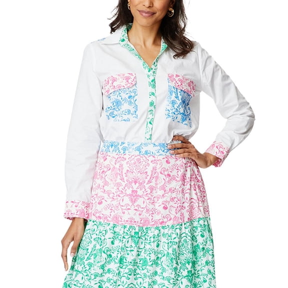 Roller Rabbit womens Aitona Guy Shirt, xs