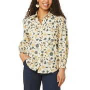 Roller Rabbit womens Evandra Floral Noemie Top, XXS