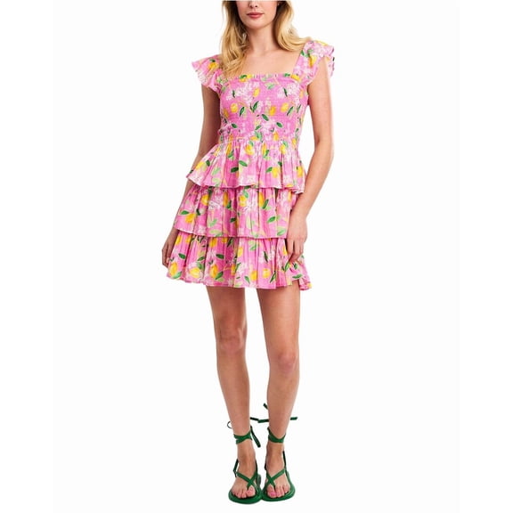 Roller Rabbit womens Lemon Blossom Romilly Dress, XL