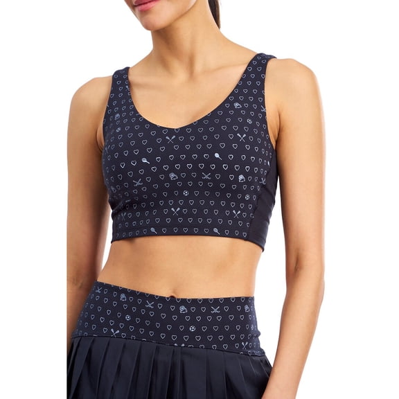 Roller Rabbit womens  Sporty Hearts Caty Cropped Tank, s