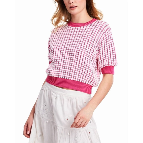 Roller Rabbit womens Square Knit Hattie Sweater, m