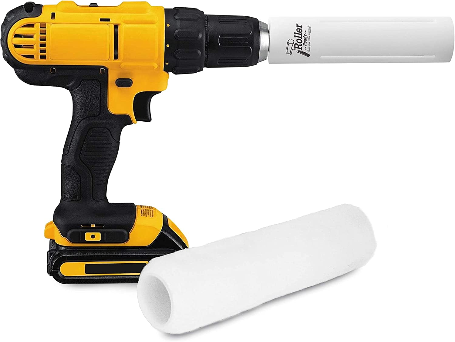 Roller Ready Large Plastic Paint Roller Cleaner, Cleaning Tool for Mini