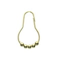 thumbnail image 1 of "Roller" Shower Curtain Hooks in Brushed Nickel, 1 of 4