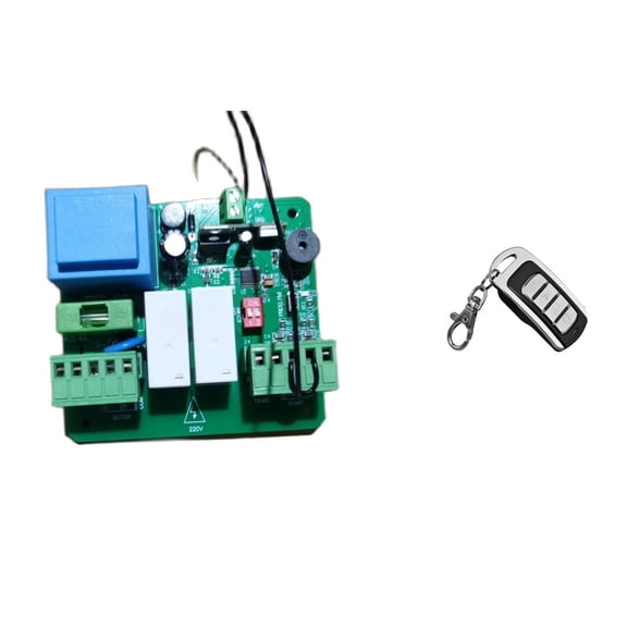 Roller Shutter Control Board 220V 433MHz Remote Control Nc Motor Speed Adjustable