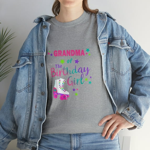 Roller Skate Birthday Grandma Happy Funny T-Shirt