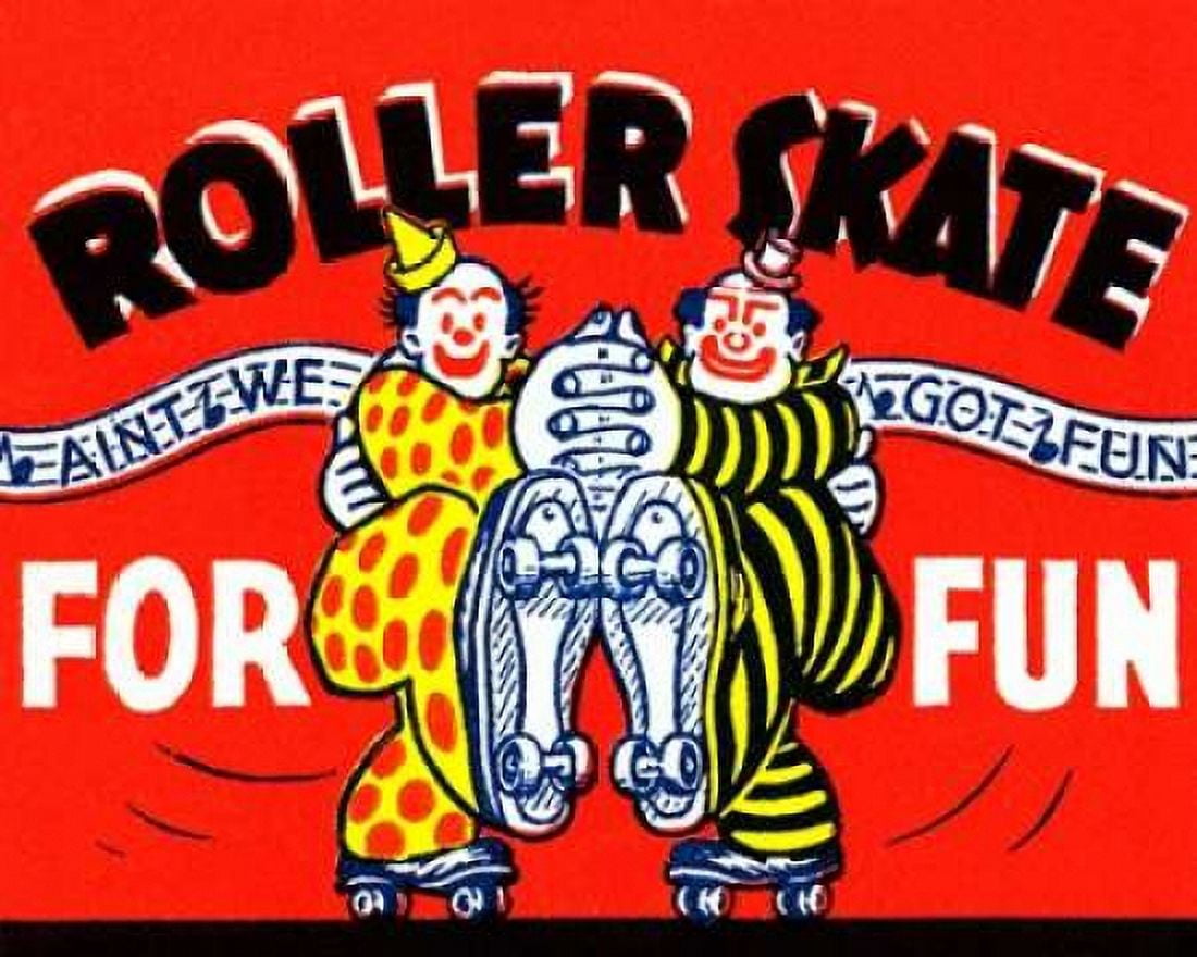 Roller Skate For Fun Canvas Art - Retrorollers (24 x 30)