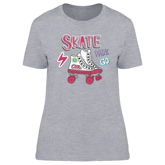 Roller Skate Park Go T-Shirt Women -Image by Shutterstock, Female XX-Large