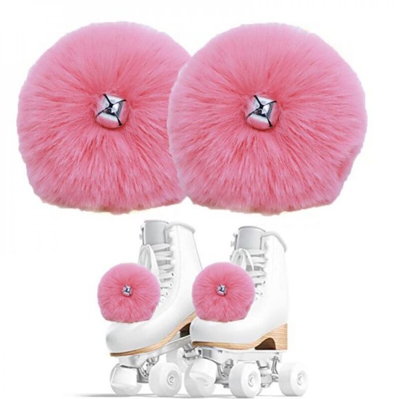 Roller Skate Pom Poms