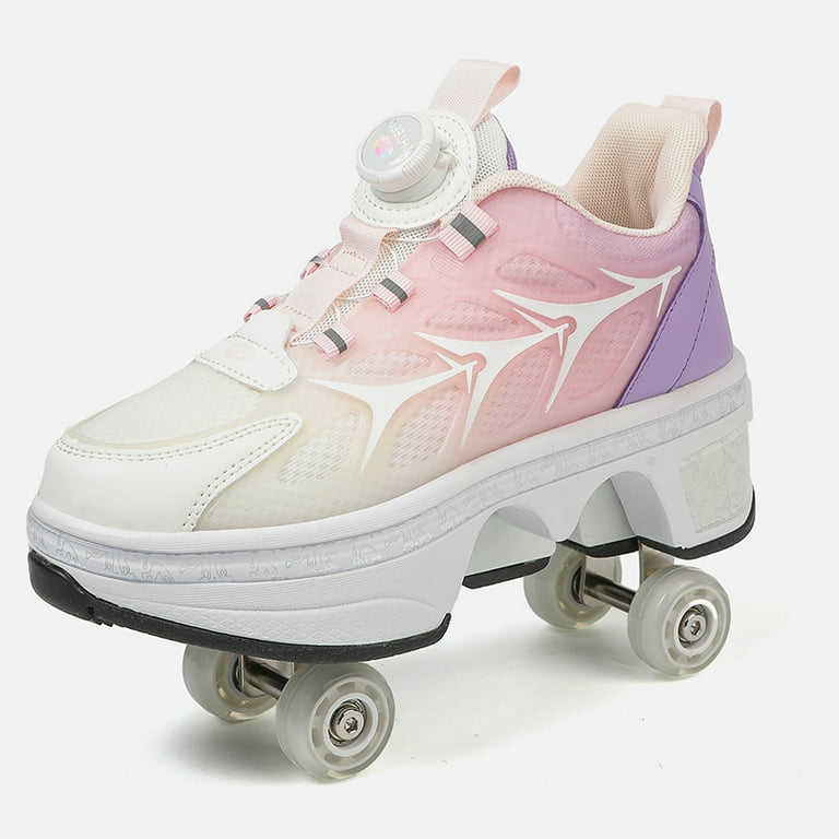 Roller Skate Shoes for Women Men Four Rounds Children's Roller