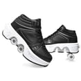 thumbnail image 1 of Roller Skate Shoes for men,Double-Row Deform Wheel Shoe Skate,Shoes with Wheel,2-in-1 Adult Parkour Roller Shoes Suitable for Outdoor Fun, Fitness, 1 of 7