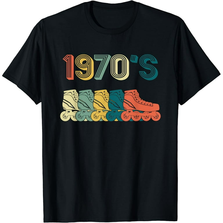 Roller Skate T-Shirt Skating 70s Retro Shirt Gift