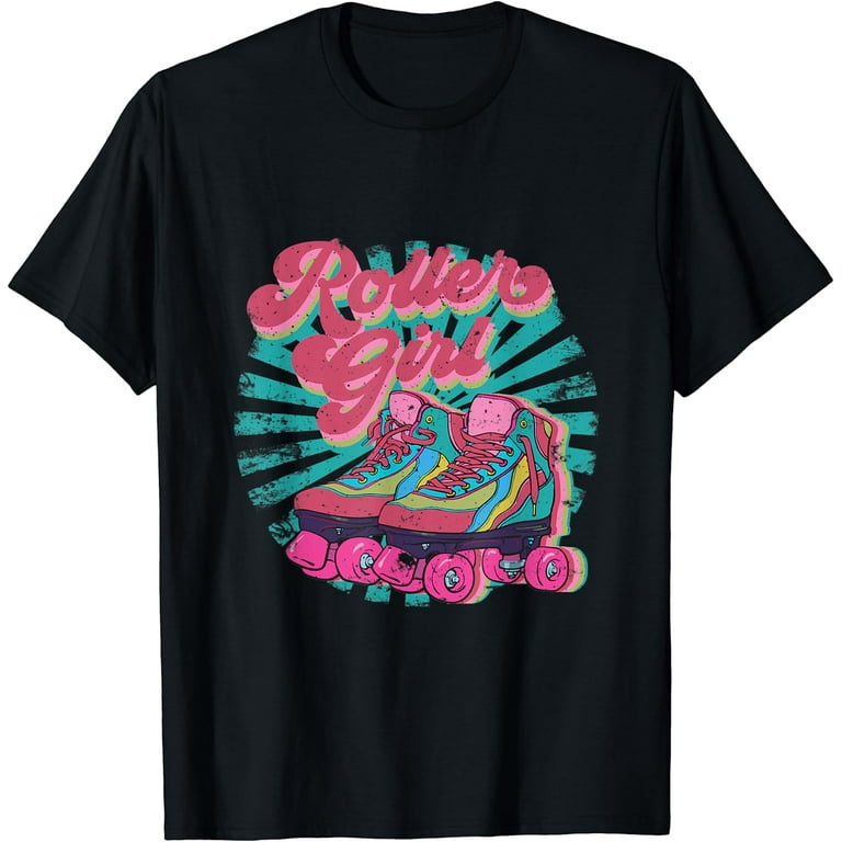 Roller Skate T-Shirt Skating 70s Retro Shirt Gift T-Shirt