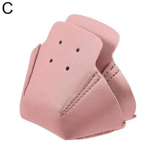 AHANDMAKER 1 Pair Roller Skate Toe Guards, Pink Roller Skate Leather Flat  Toe Guard Protector Ice Skate Toe Guards Roller Skate Accessories