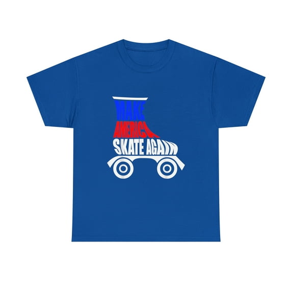 Roller Skate Vintage Make America Skate Again T-Shirt