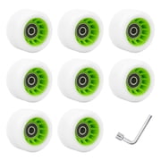 Roller Skate Wheels with Bearings, Quads Roller Skate Wheels Double Row Skating