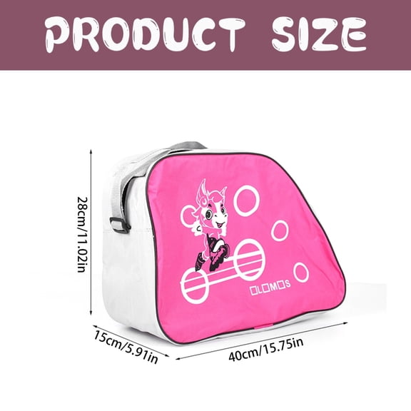 Roller Skates Carry Bag, Portable Sports Bag for Inline Skates & Gear
