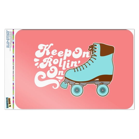 Roller Skates Derby Keep On Rolling Skating Home Business Office Sign