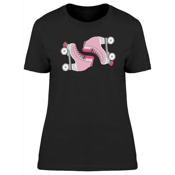 Roller Skates Old School T-Shirt Women -Image by Shutterstock, Female 3X-Large