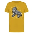 thumbnail image 1 of Roller Skates Street Sports T-Shirt Men -Image by Shutterstock, Male x-Large, 1 of 2