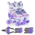 thumbnail image 1 of Roller Skates for Kids with Protective Gear 4 Size for Children Adjustable Light LED Luminous Wheels Boys Girls Roller Skates, 1 of 6