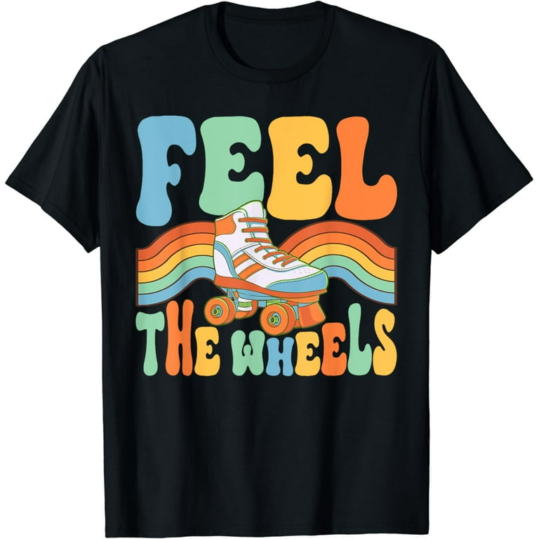 70'S Rollerskating Girl Vintage Retro Roller Skates T Shirt 70'S Rollerskating Girl Vintage Retro Roller Skates T Shirt