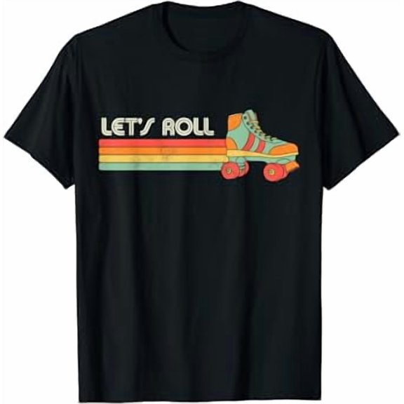 Roller Skating Retro Seventies T-Shirt