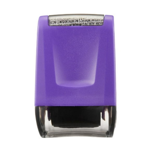 Roller Stamp Privacy Safety Data Blocker ID & Address Tool Office