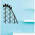 thumbnail image 1 of Roller coaster Amuset Park nival Sports Score Winner Loser Player Winner Touch Down Win Referee Holiday Gift Decorating Ideas Girl Boy Bedroom Wall Decal Sticker - Size: 21 Inch x 29 Inch, 1 of 3