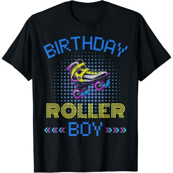 Roller skate birthday Roller boy Funny Roller Skate T-Shirt