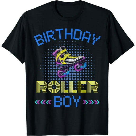 Roller skate birthday Roller boy Funny Roller Skate T-Shirt