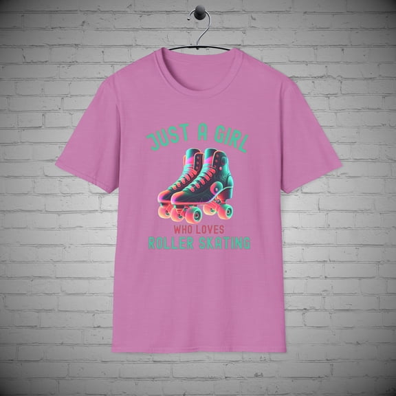 Roller skating t-shirt, Just a Girl who loves Roller skating t-shirt