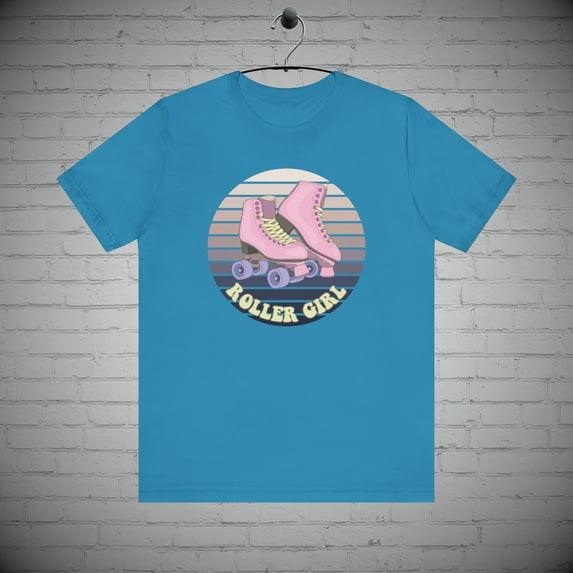 Roller skating t-shirt, Roller Girl tee, Skate park fashion