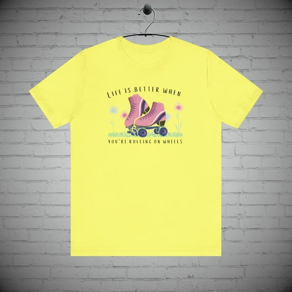 Roller skating t-shirt, Roller derby tee, Skate park fashion