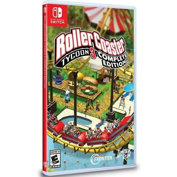 RollerCoaster Tycoon 3 Complete Edition for Nintendo Switch (Limited Run #233)