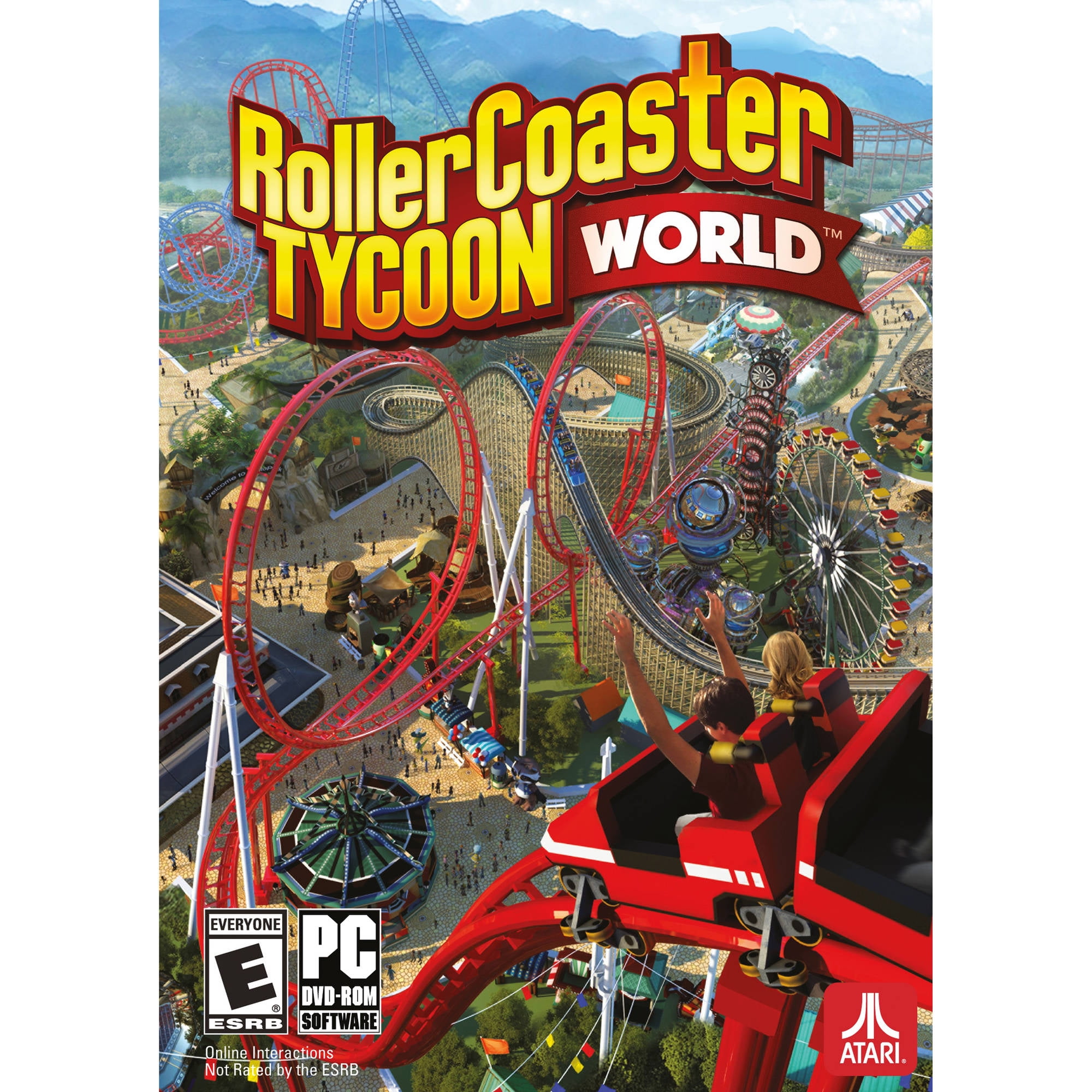 Rollercoaster Tycoon World (Nvizzio Creations, 2016). Fonte