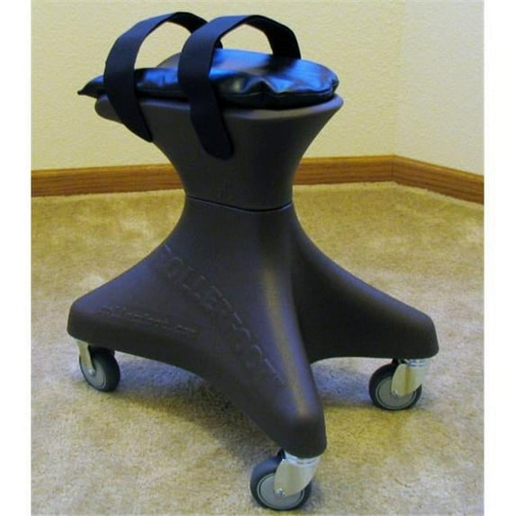 RollerFoot RFM0BRN Knee Hands-Free Scooter For Adults 5 ft. 2 in. - 5 ft. 8 in. - Brown Dark