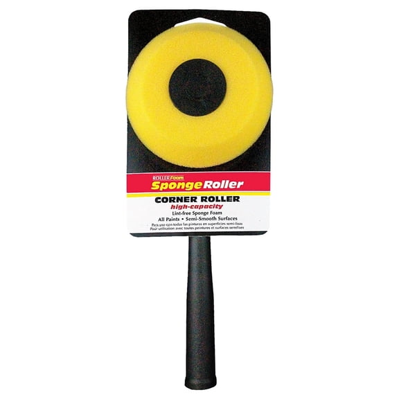 RollerLite 3FC050 Corner Roller, 3 in L Pad, Foam Pad