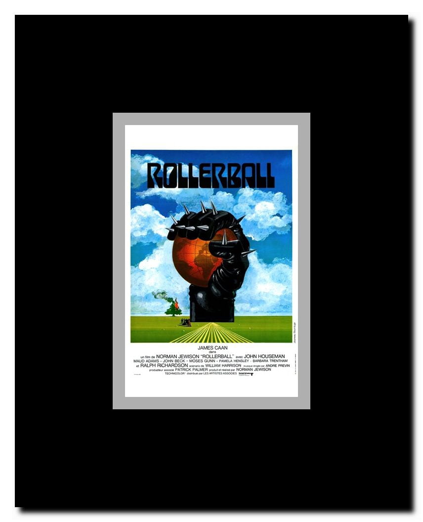 Rollerball Framed Movie Poster