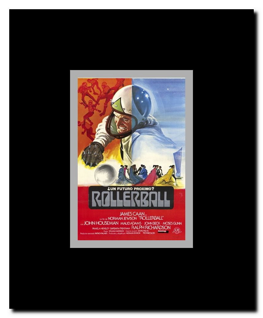 Rollerball Framed Movie Poster