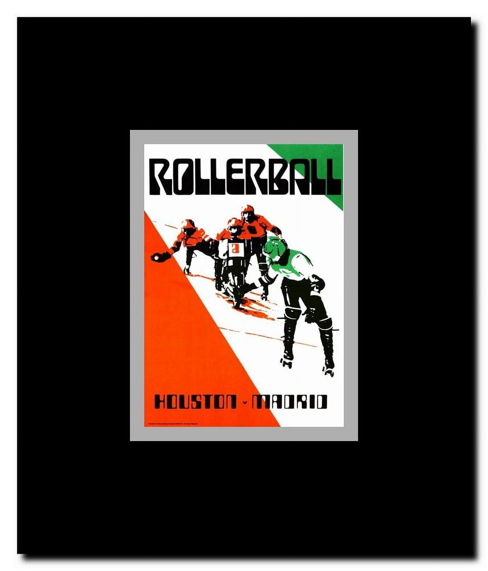 Rollerball Framed Movie Poster
