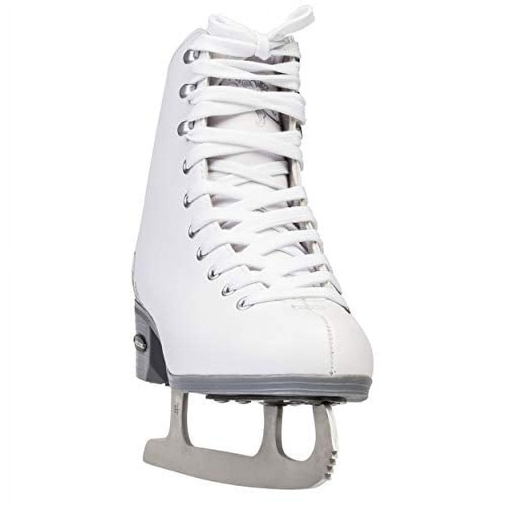 Rollerblade Bladerunner Ice Allure Women's Adult Figure Skates, White, Ice Skates, US Size 9
