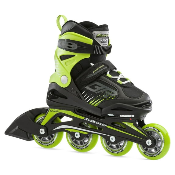 Rollerblade Bladerunner Phoenix Boys Adjustable Fitness Inline Skate, Size 5-8