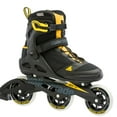 thumbnail image 1 of Rollerblade Macroblade 100 3WD Men's Adult Inline Skate Size 9.5, Black & Yellow, 1 of 6