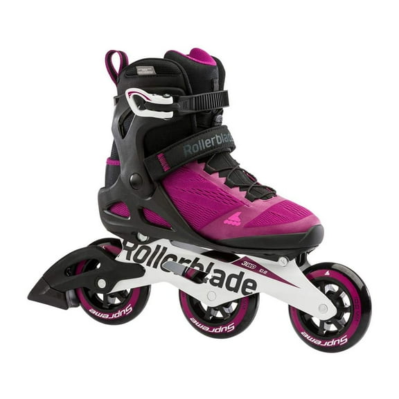 Rollerblade Macroblade 100 3WD Womens Adult Fitness Inline Skate Sz 9.5, Violet