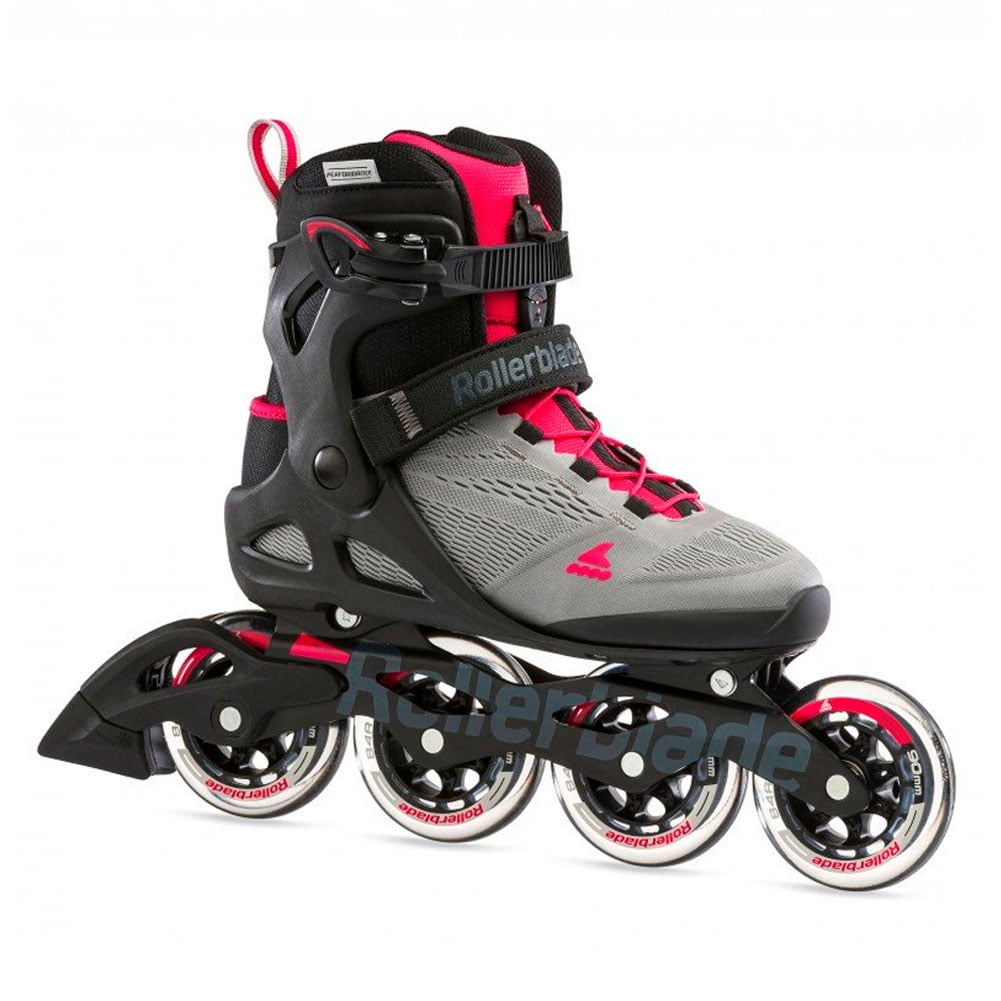 Rollerblade Macroblade 90 Women's Adult Fitness Inline Skate, Neutral Paradise Pink
