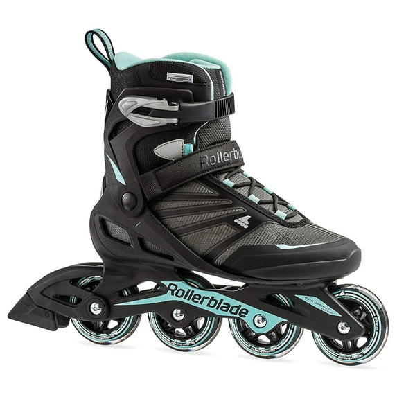 Rollerblade Zetrablade Women's Adult Fitness Inline Skate Size 6, Black & Blue