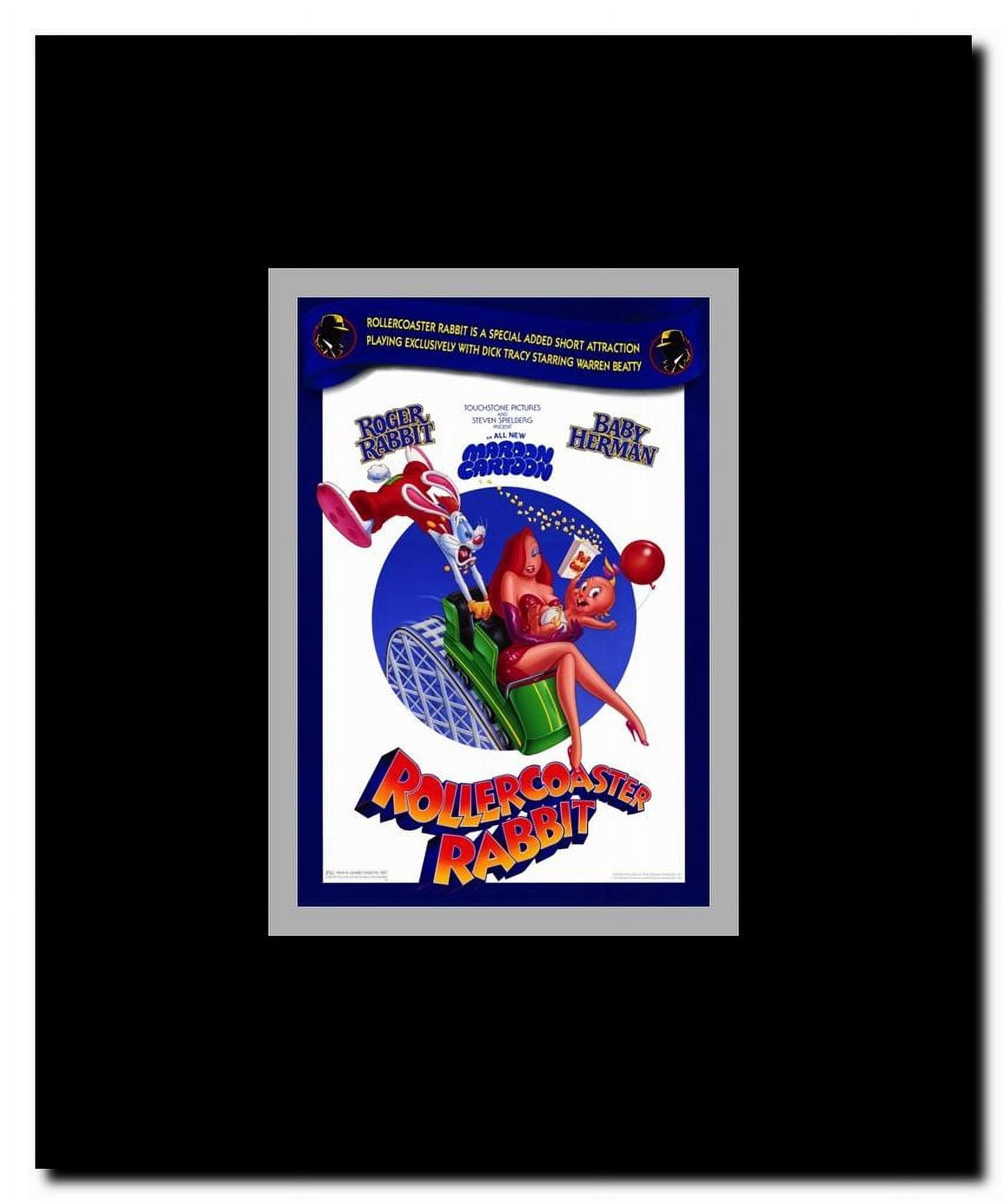 Rollercoaster Rabbit Framed Movie Poster